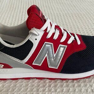 New Balance 574 Eclipse Navy/Red Men Size 12 running casual shoes ML574SA1